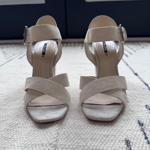 Zara creamy heels perfect for summer! - Picture 4 of 6